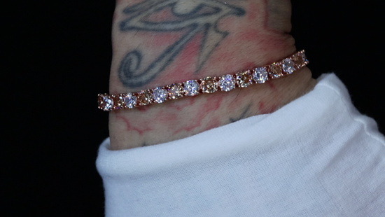 Rose Gold Tennis Bracelet