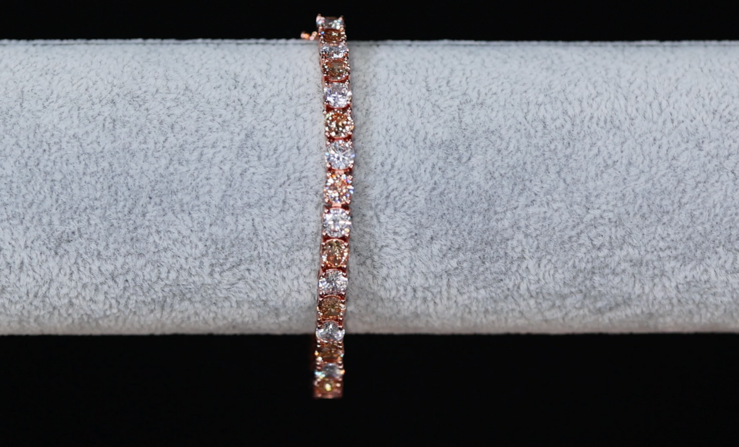 Rose Gold Tennis Bracelet