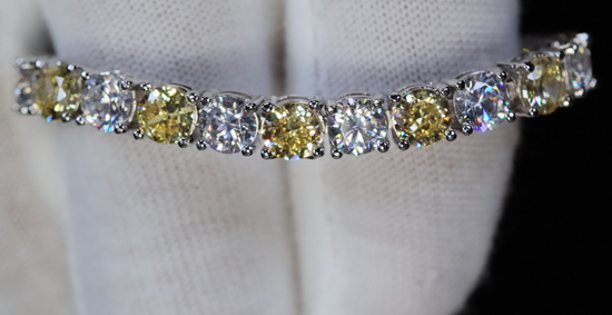 Yellow Diamond Bracelet