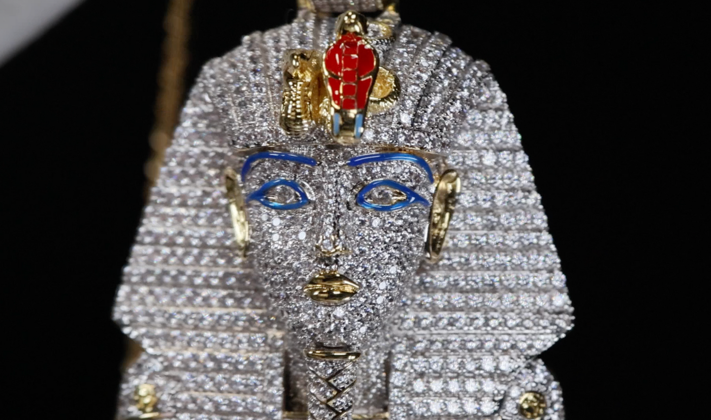 Iced Out Pharaoh Pendant