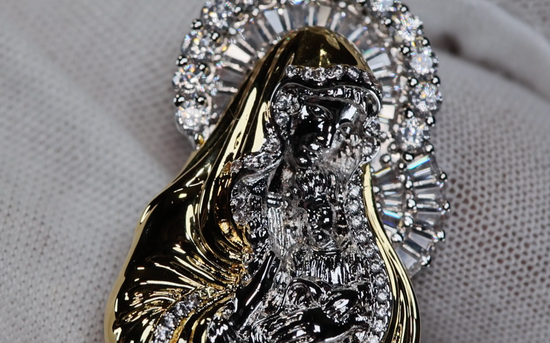 Big Virgin Mary Pendant