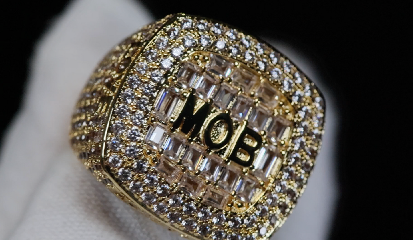 Mens Big Hip Hop Ring