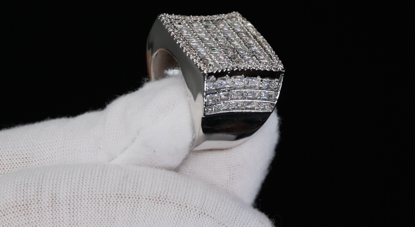 Mens Big Diamond Ring