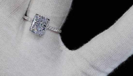 Radiant Cut Diamond Engagement Ring