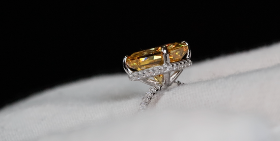 Yellow Lab Grown Diamond Ring