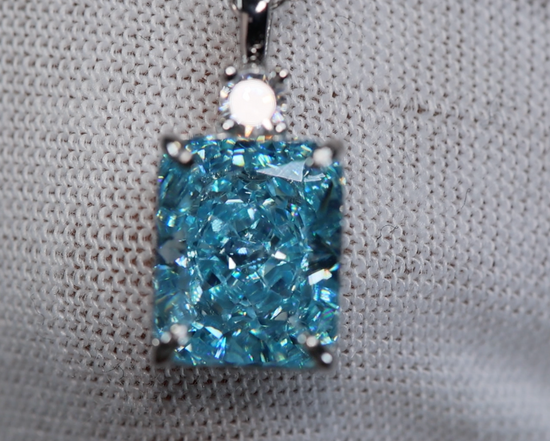 Blue Diamond Pendant