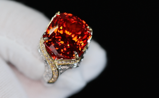 Red Diamond Ring