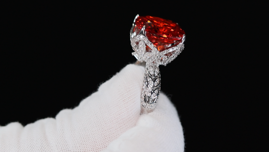 big Red diamond ring