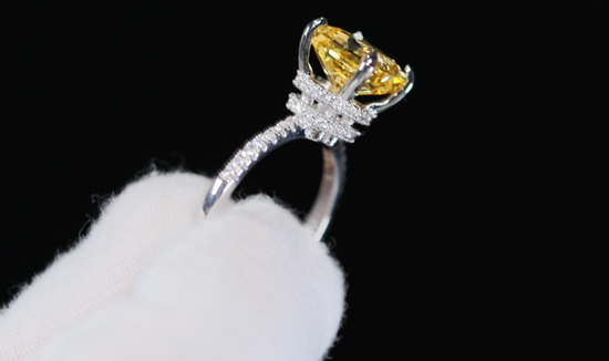 Yellow Diamond Engagement Ring