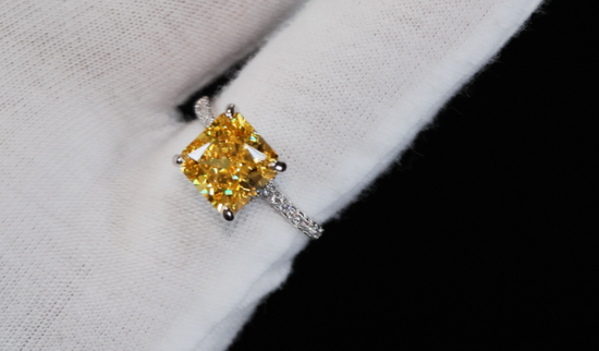 Yellow Diamond Engagement Ring