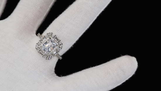 Radiant Cut Diamond Engagement Ring | Womens Radiant Diamond Rings