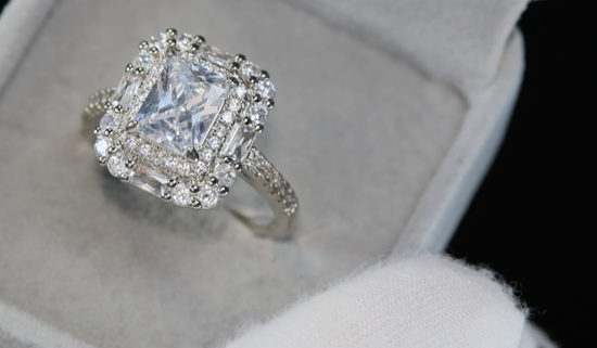 Radiant Cut Diamond Engagement Ring | Womens Radiant Diamond Rings