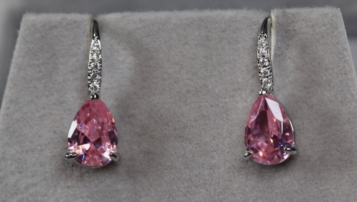 Pear Diamond Earrings