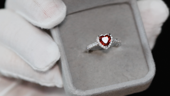 Heart Diamond Ring