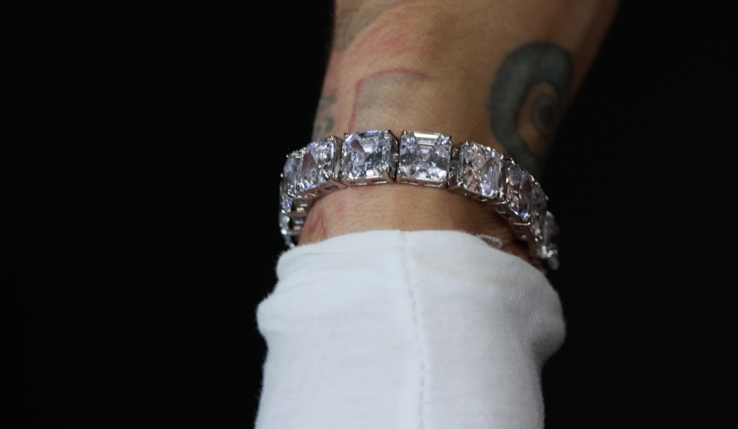 Asscher Tennis Bracelet