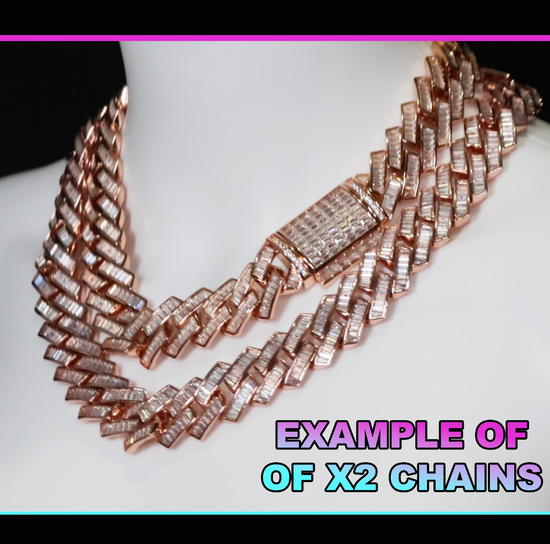 Big Rose Gold Cuban Link Chain