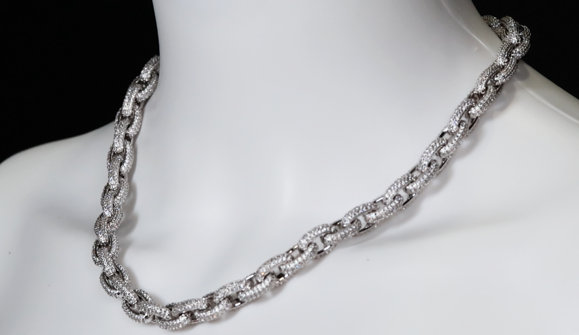 Diamond Padlock chain