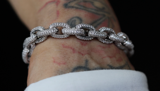 Iced Out Belcher Bracelet