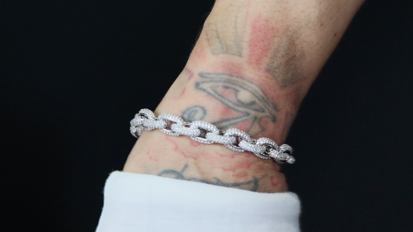 Diamond Rolo Bracelet