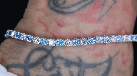 Moissanite Diamond Tennis Bracelet