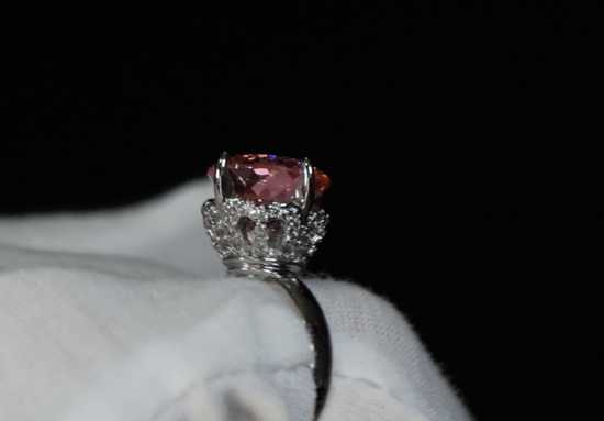 Big Pink Diamond Ring | Pink Diamond Engagement Ring