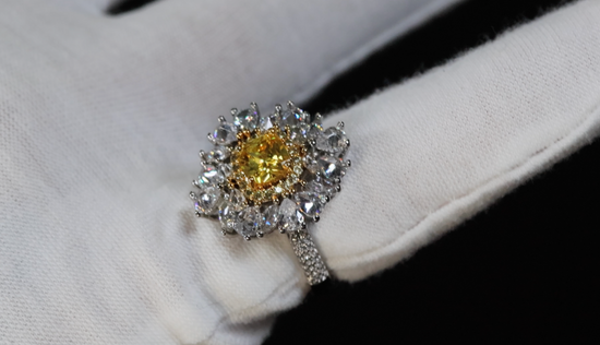 Yellow Diamond Ring | Yellow Diamond Engagement Ring