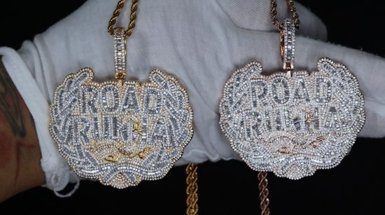 Big Hip Hop Pendant | Iced Out Pendant | Mens Iced Out Pendant