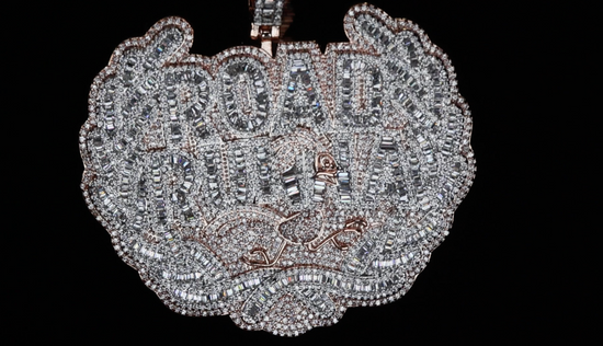 Big Hip Hop Pendant | Iced Out Pendant | Mens Iced Out Pendant