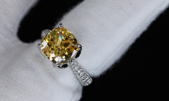 Yellow Diamond Ring