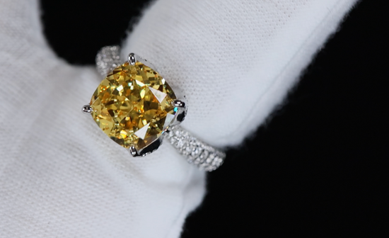 Yellow Diamond Ring