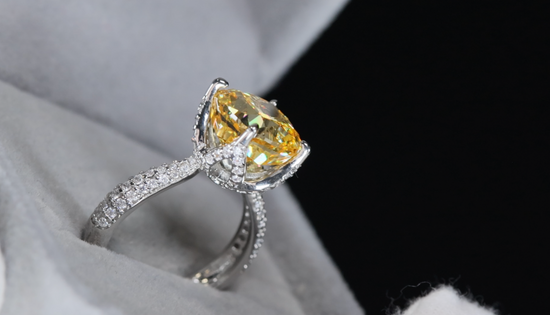 Yellow Diamond Ring