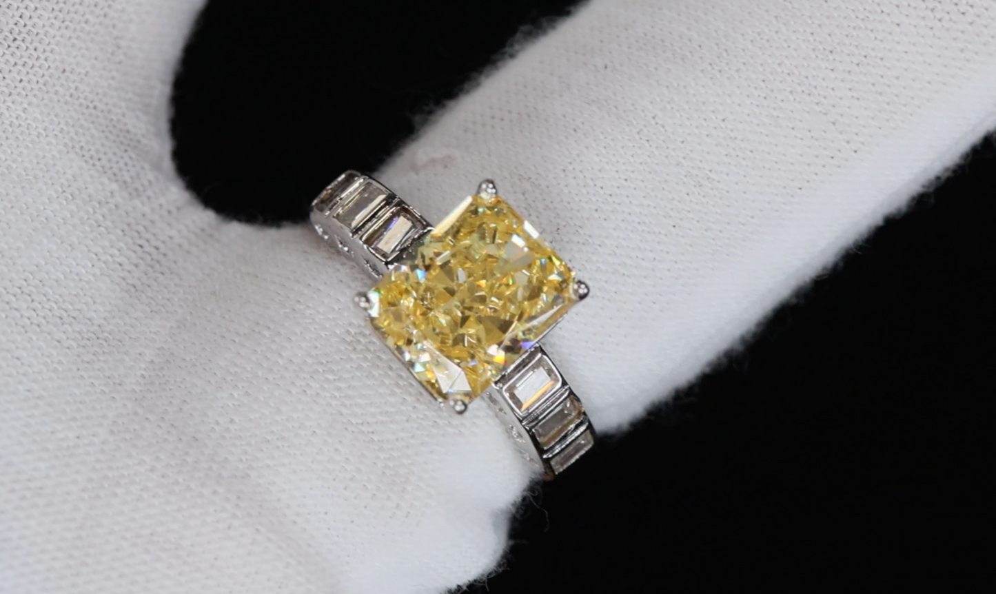 Yellow Diamond Ring