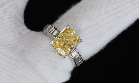 Yellow Diamond Ring