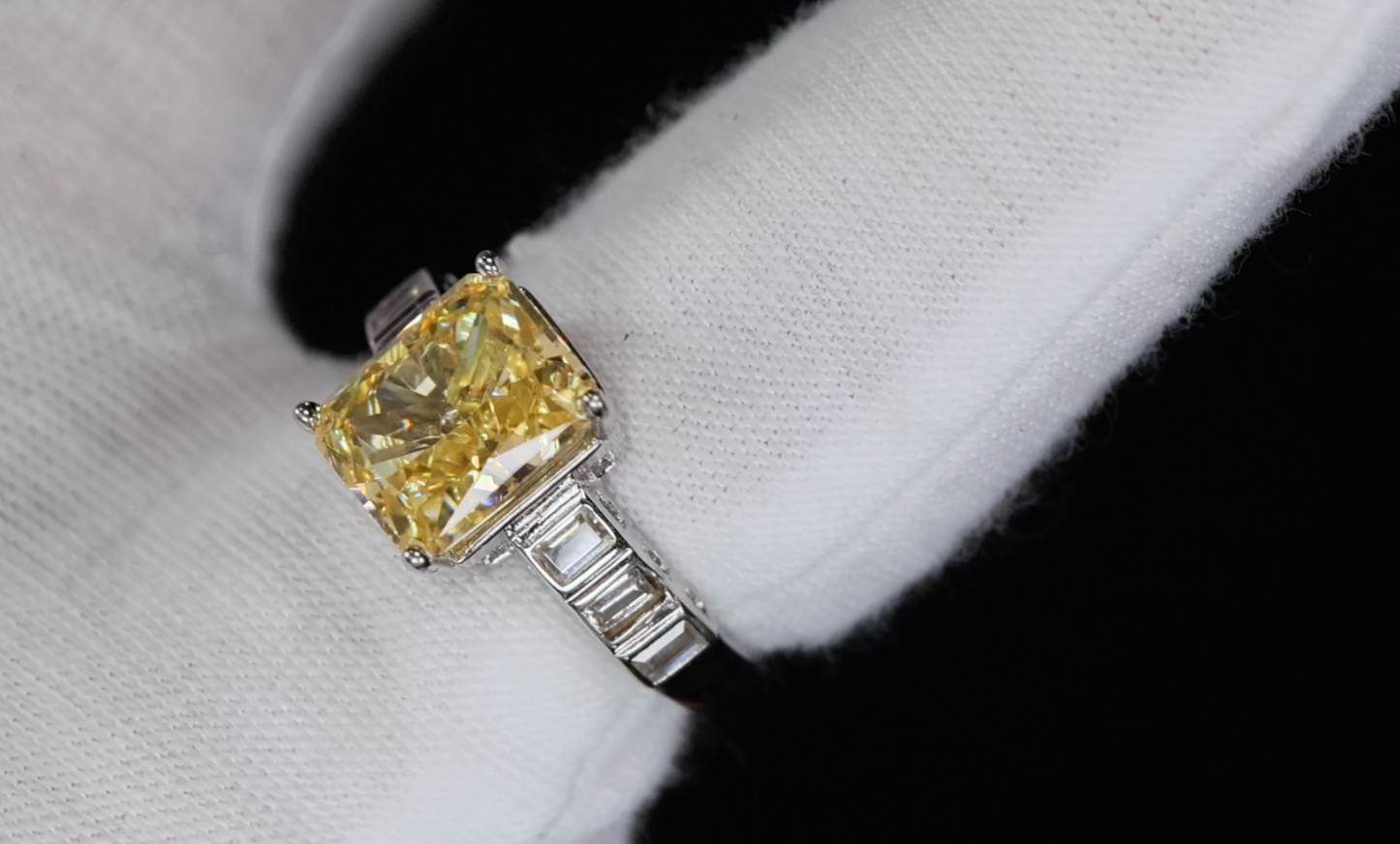 Yellow Diamond Ring | Yellow Diamond Engagement Ring