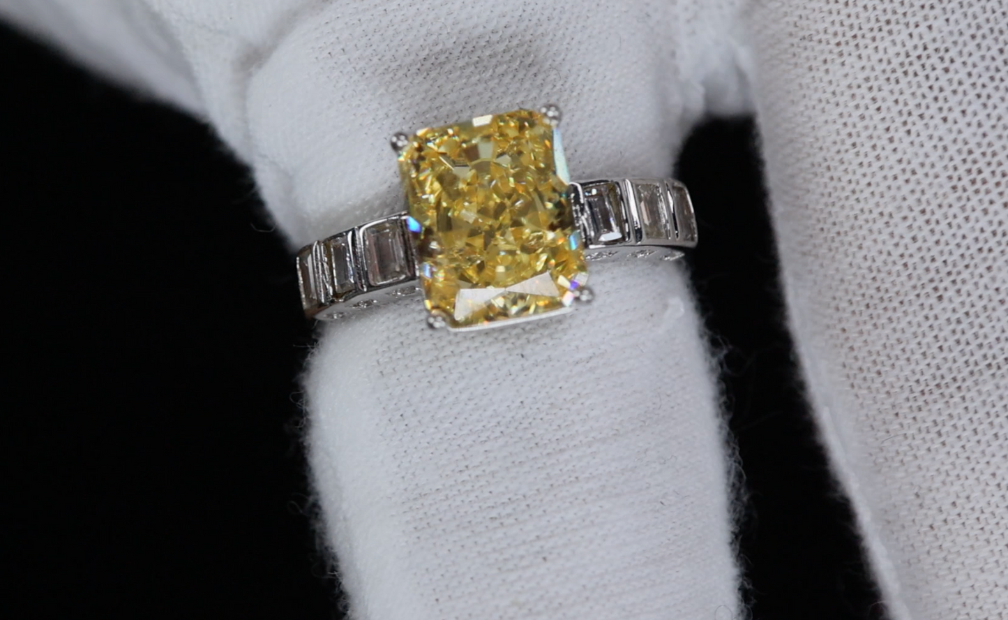 Yellow Diamond Ring | Yellow Diamond Engagement Ring