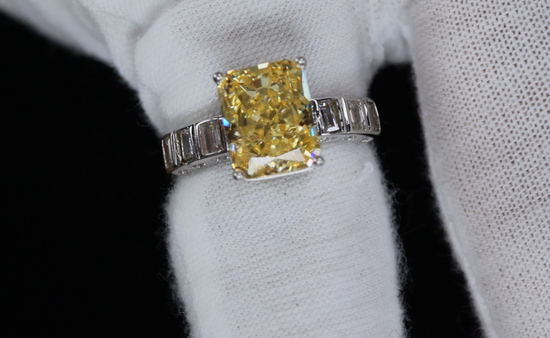 Yellow Diamond Ring | Yellow Diamond Engagement Ring