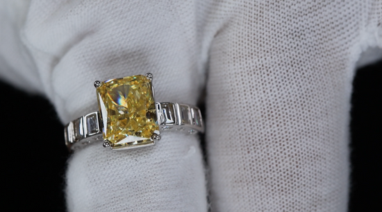 Yellow Diamond Ring | Yellow Diamond Engagement Ring