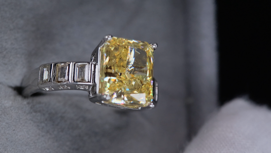 Yellow Diamond Ring | Yellow Diamond Engagement Ring