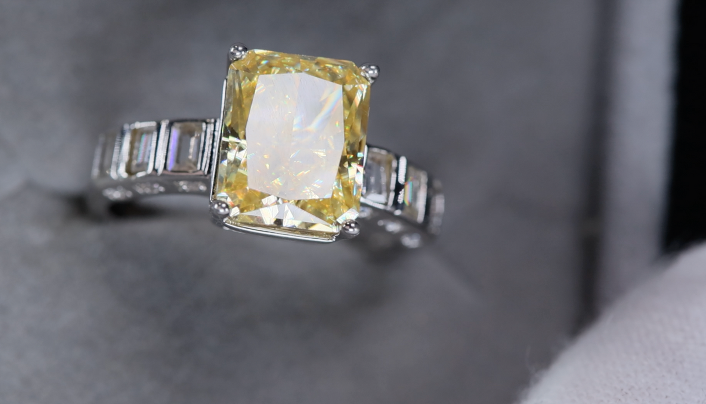 Yellow Diamond Ring | Yellow Diamond Engagement Ring