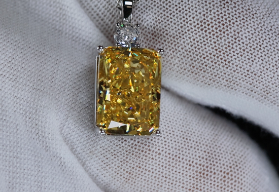 Yellow Diamond Pendant