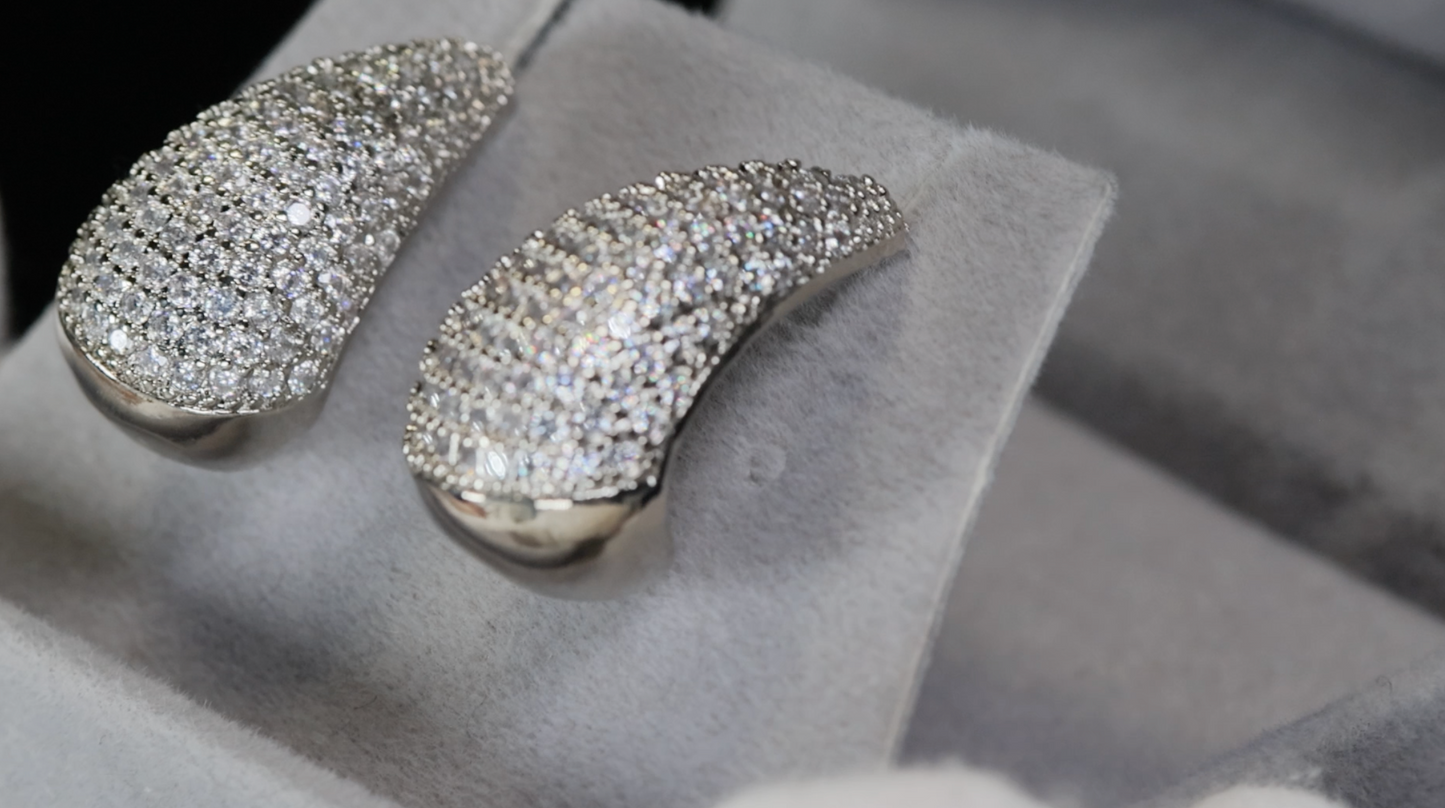 Classy Diamond Earrings | Diamond Earrings | Womens Diamond Earrings