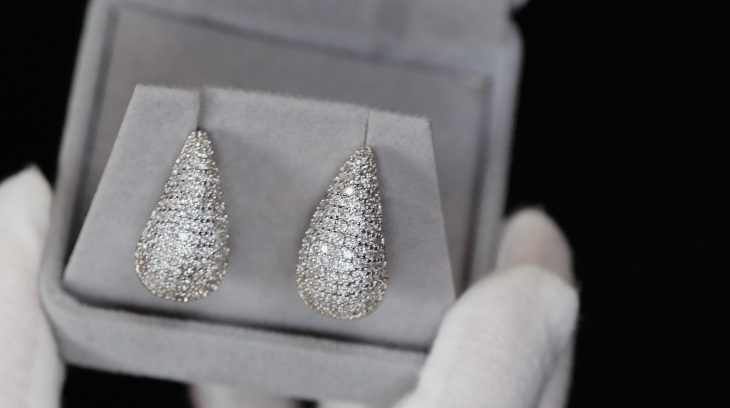 Classy Diamond Earrings | Diamond Earrings | Womens Diamond Earrings