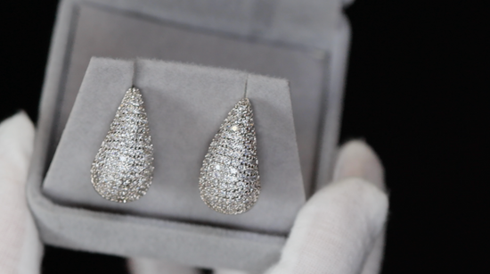 Classy Diamond Earrings | Diamond Earrings | Womens Diamond Earrings