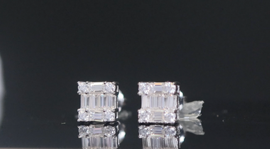 Moissanite Studs