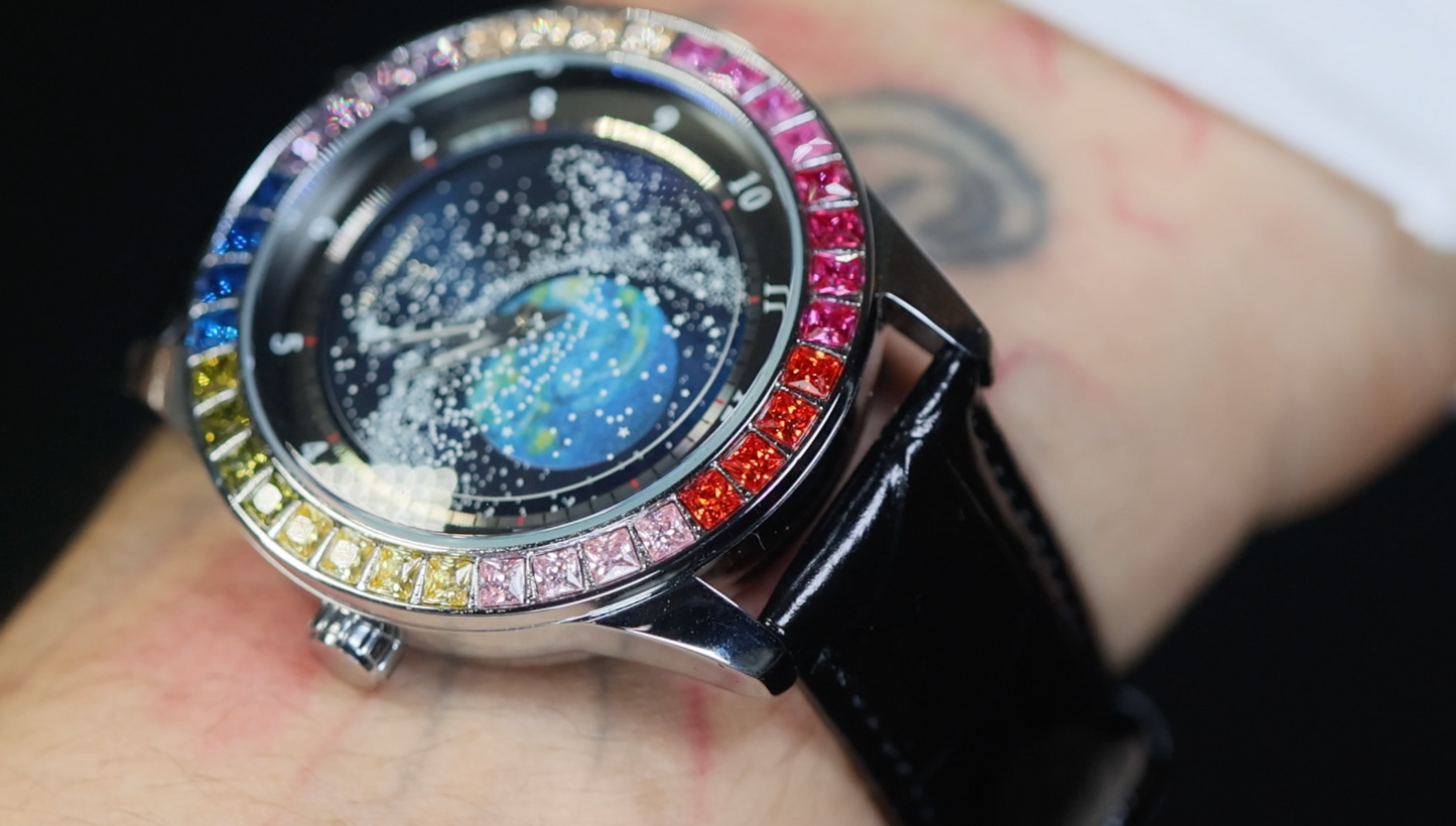 Rainbow Diamond Watch