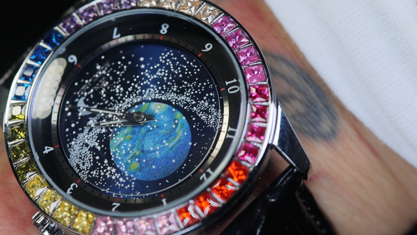 Rainbow Diamond Watch