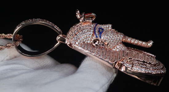 Rose Gold Pharaoh Pendant