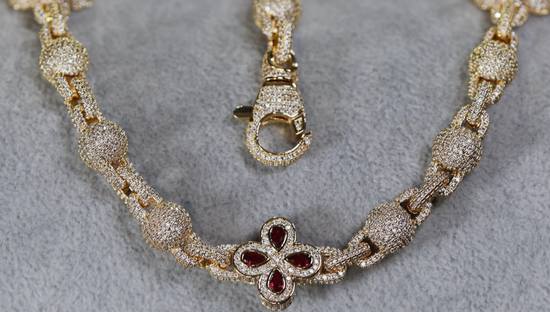 Men's Gold Diamond Hip Hop Chain