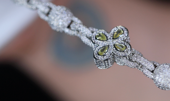 Men's Yellow Diamond Bracelet
