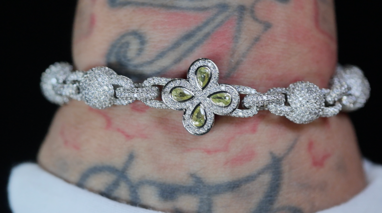 Men's Yellow Diamond Bracelet
